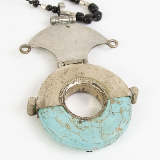 KNOW//MADE TOUAREG JEWELRY  Turquoise NECKRESS ノウメイド トゥアレグジュエリー ターコイズネックレス km-t006-4