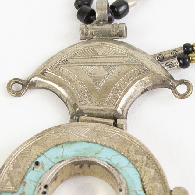 KNOW//MADE TOUAREG JEWELRY  Turquoise NECKRESS ノウメイド トゥアレグジュエリー ターコイズネックレス km-t006-5