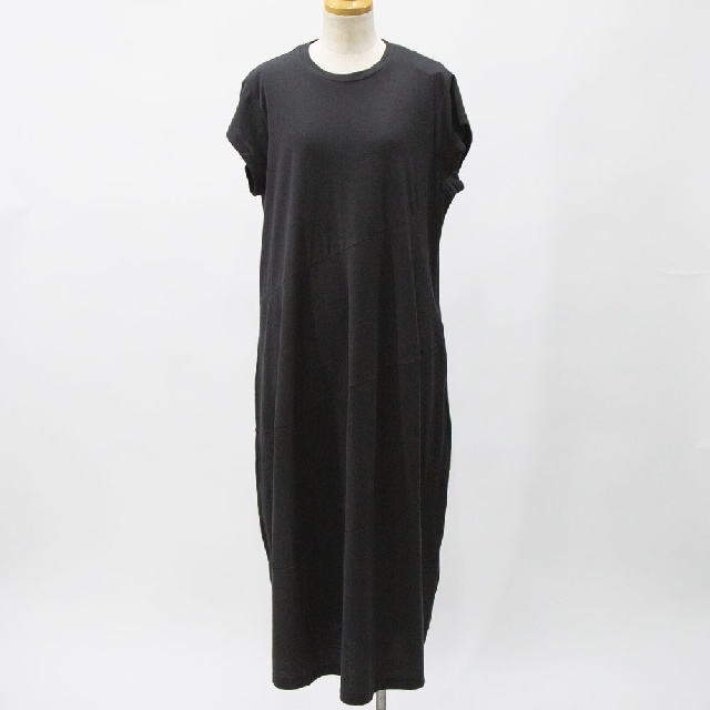 Y's for living　ワイズフォーリビング　バイアス切替半袖ワンピース　L07-T04-29-1