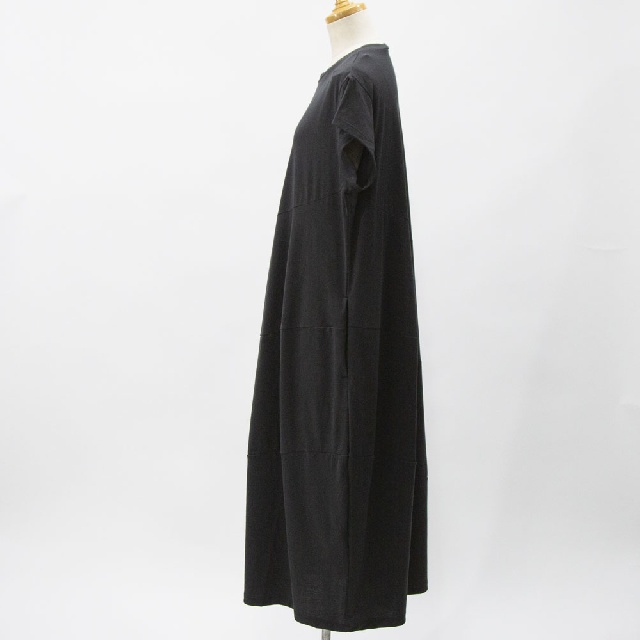 Y's for living　ワイズフォーリビング　バイアス切替半袖ワンピース　L07-T04-29-2