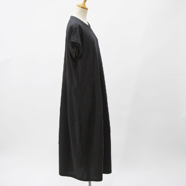 Y's for living　ワイズフォーリビング　バイアス切替半袖ワンピース　L07-T04-29-4