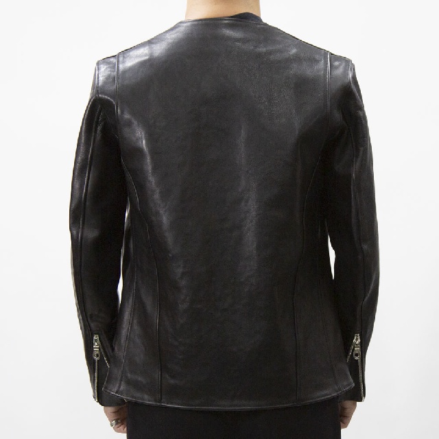 LICHT ADEL リヒトアデル ノーカラーライダースジャケット LW-JKT02-19