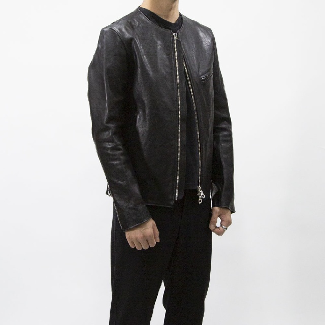 LICHT ADEL リヒトアデル ノーカラーシングルライダース LS-JKT02-13