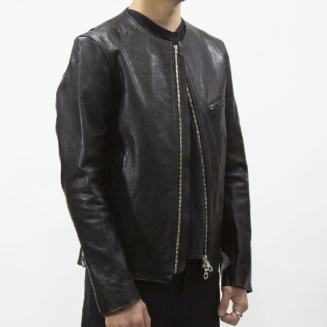 LICHT ADEL リヒトアデル ノーカラーシングルライダース LS-JKT02-14