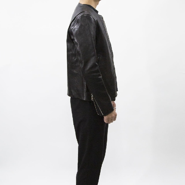 LICHT ADEL リヒトアデル ノーカラーシングルライダース LS-JKT02-15