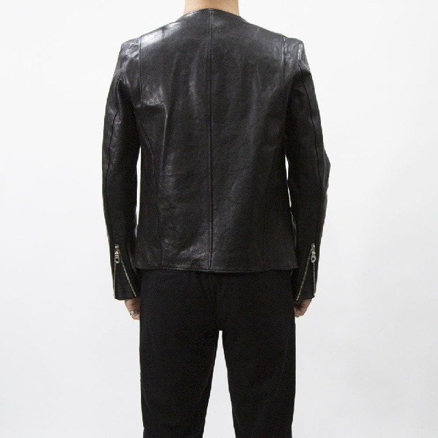 LICHT ADEL リヒトアデル ノーカラーシングルライダース LS-JKT02-17