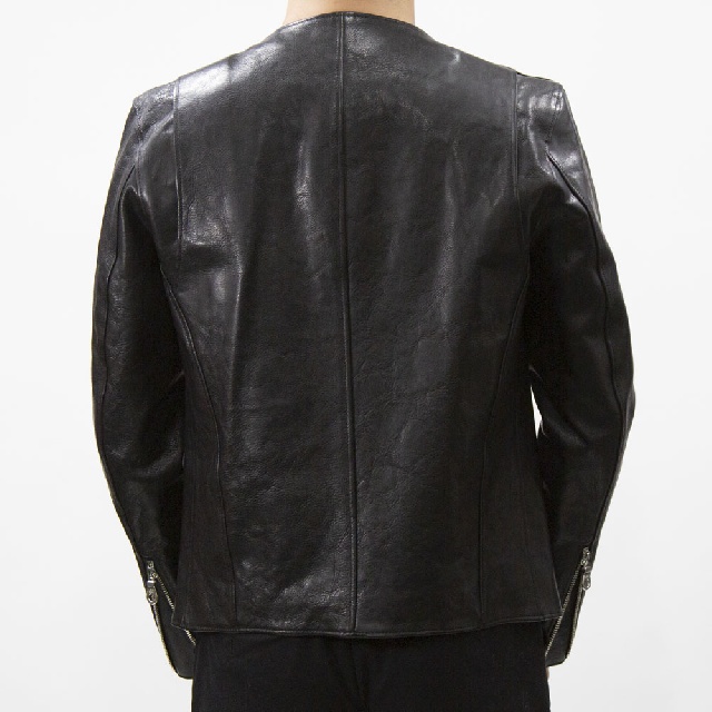 LICHT ADEL リヒトアデル ノーカラーシングルライダース LS-JKT02-18