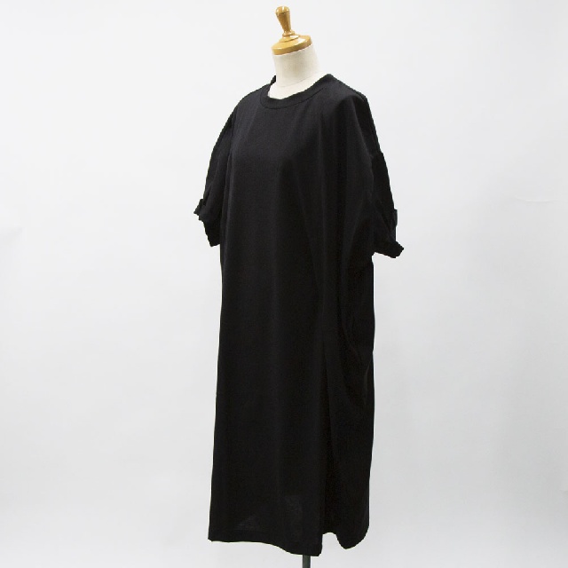 mizuiroind   ミズイロインド　ロールアップスリーブワンピース　2-250089-0
