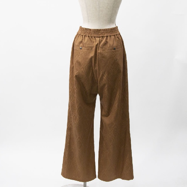 M53　エムゴーサン　ジャカード　ストレートパンツ　MP-043A-4