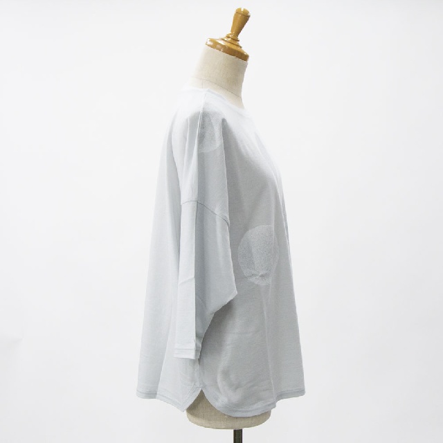 LY's for living　ワイズフォーリビング　ソフト天竺　ドットプリント七分袖シャツ　L15-T15-12　ボーダープリント七分袖シャツ　L15-T16-12-7