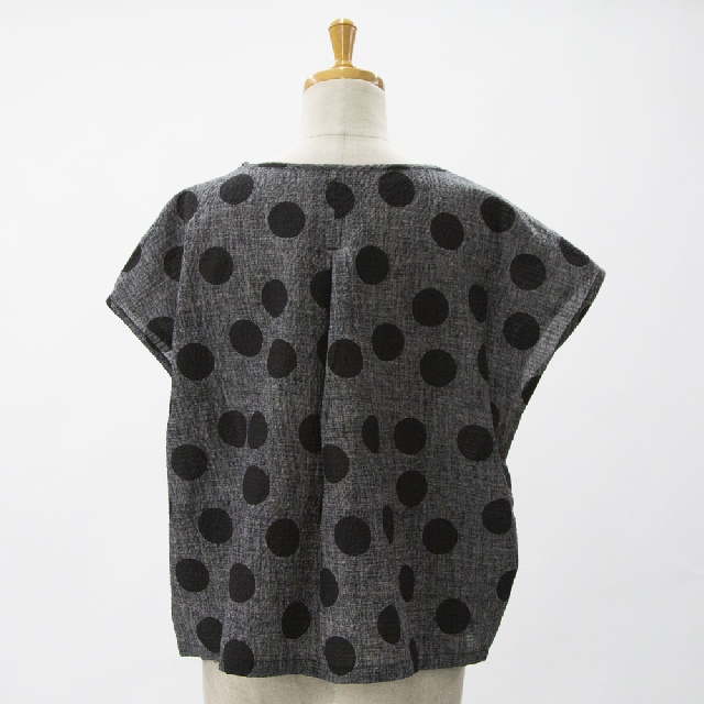 Y's for living　ワイズフォーリビング　リップルプリント　プルオーバー　L10-L09-24-3