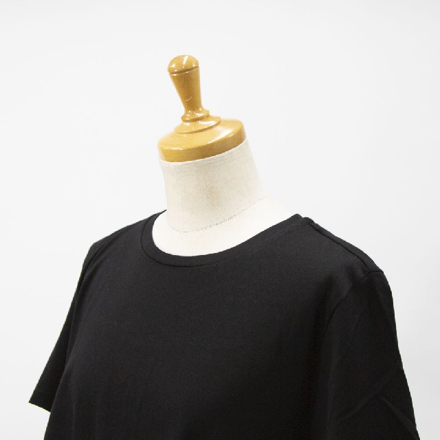 Y's for living　ワイズフォーリビング　リップルプリント　天竺切替チュニック　L10-L13-19-6