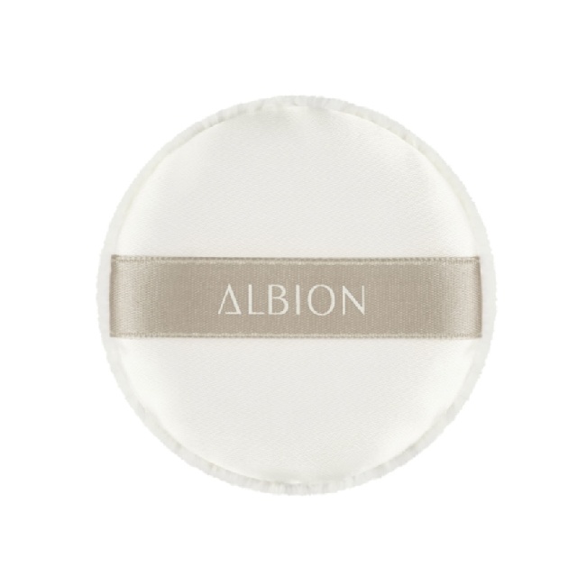 ALBION　アルビオン　起毛パフ　パウダー用　小　（円型）　50483-0