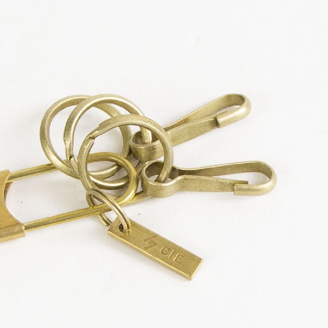 CIE　シー　BRASS KEYFOB　PIN TYPE　ブラス キーフォブ　ピンタイプ　92303-3