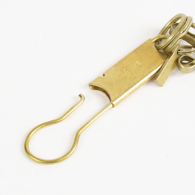 CIE　シー　BRASS KEYFOB　PIN TYPE　ブラス キーフォブ　ピンタイプ　92303-4