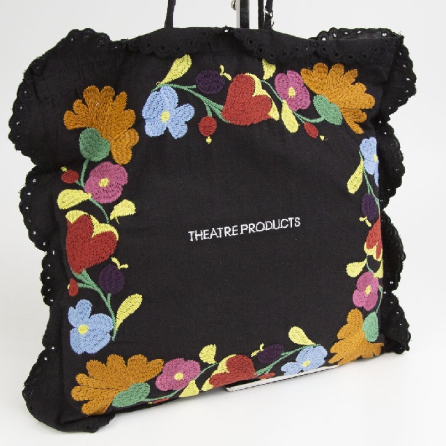 THEATRE PRODUCTS シアタープロダクツ レースエンブロイダリートートバッグ CL240854-8