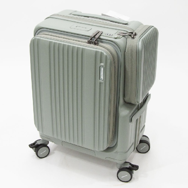 BERMAS EURO CITY Ⅲ ユーロシティ サイドポケット付き フロントオープン キャリーケース 35L 60526-2