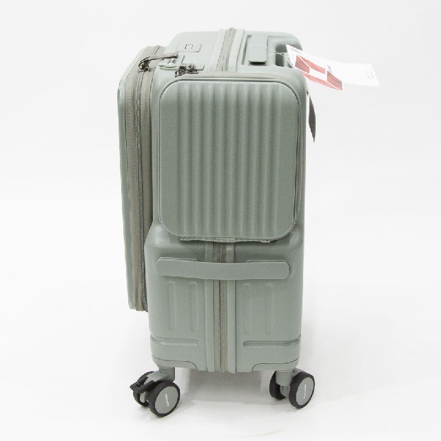 BERMAS EURO CITY Ⅲ ユーロシティ サイドポケット付き フロントオープン キャリーケース 35L 60526-3