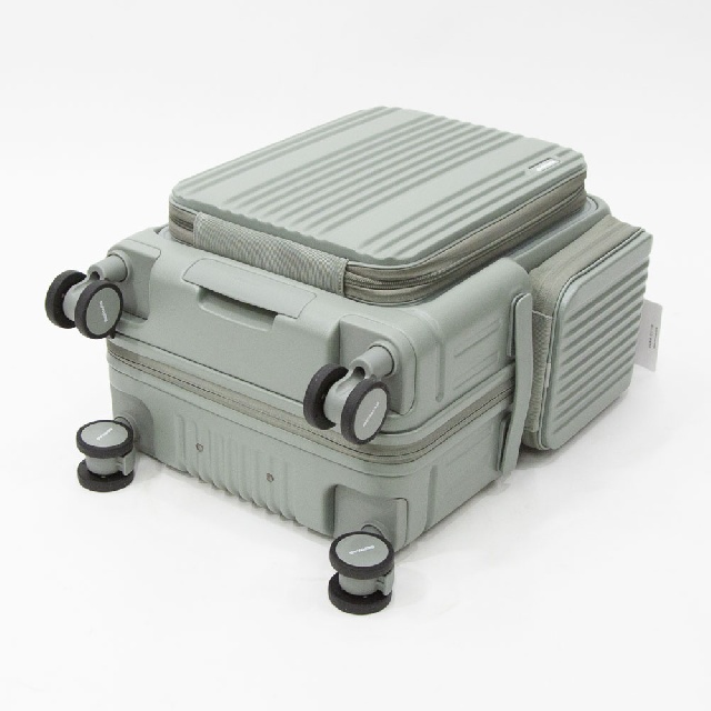 BERMAS EURO CITY Ⅲ ユーロシティ サイドポケット付き フロントオープン キャリーケース 35L 60526-6