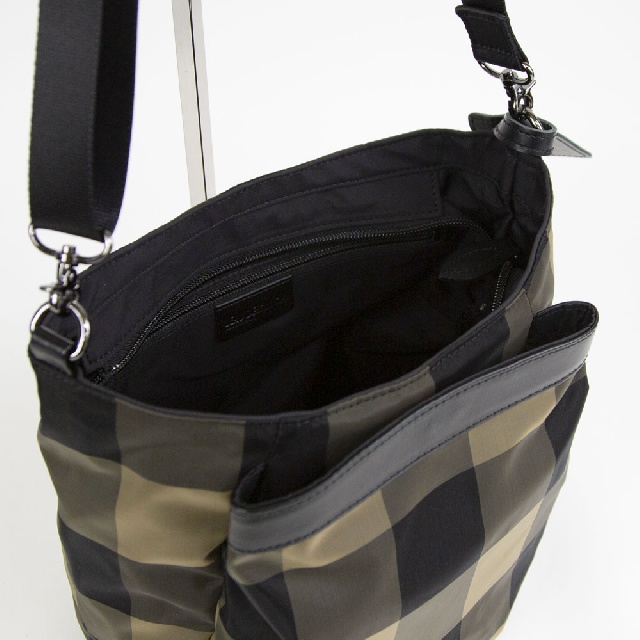 BEAU DESSIN　ボーデッサン　チュールチェック柄　フロントジップ付き　ショルダー　CK-2458-8