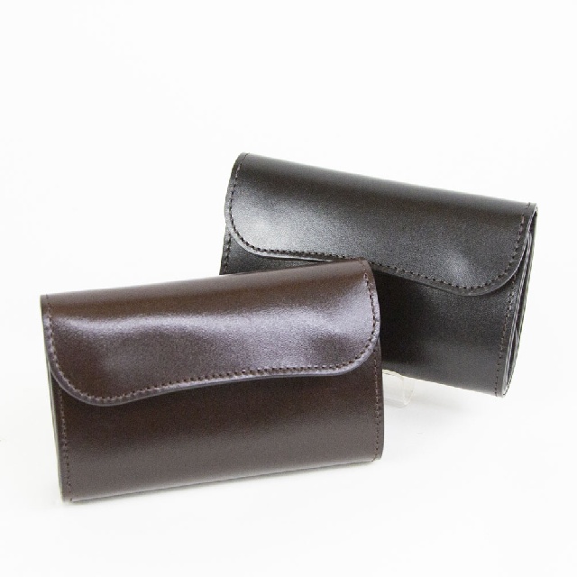 WILD SWANS　ワイルドスワンズ　BYRNE　サドルプルアップ　３つ折財布　BY-SD-0