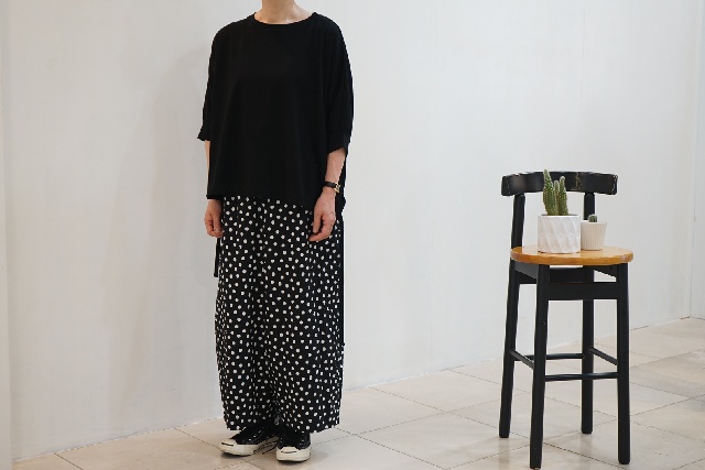 Y's for living　ワイズフォーリビング　リップルドット　ペンギンパンツ　L18-L19-23-12
