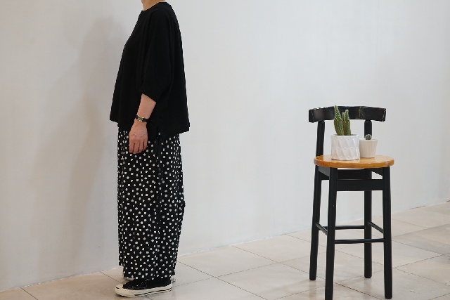 Y's for living　ワイズフォーリビング　リップルドット　ペンギンパンツ　L18-L19-23-13