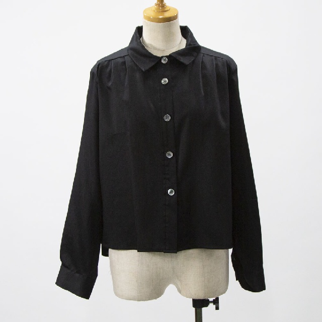 Y's for living　ワイズフォーリビング　80/1サテン　シャツ　L25-R16-25-2