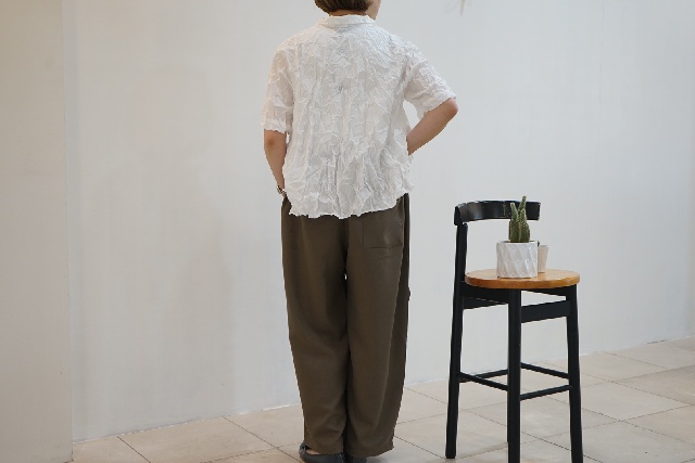 mizuiro ind　ミズイロインド　ワイドカーゴパンツ　1-260016A-16
