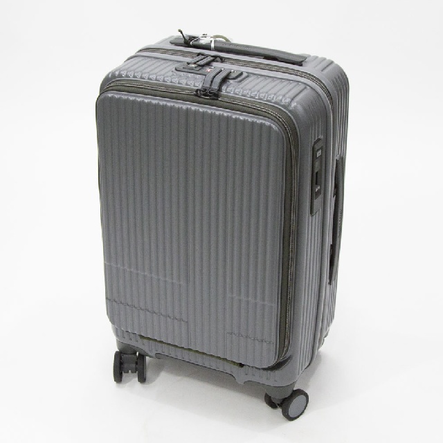 Innovator　イノベーター　フロントオープン　ジップキャリー　エンボス　38L　4輪　INV-50-2