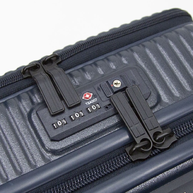 Innovator　イノベーター　フロントオープン　ジップキャリー　エンボス　38L　4輪　INV-50-9
