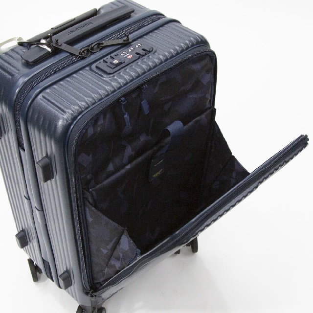 Innovator　イノベーター　フロントオープン　ジップキャリー　エンボス　38L　4輪　INV-50-12