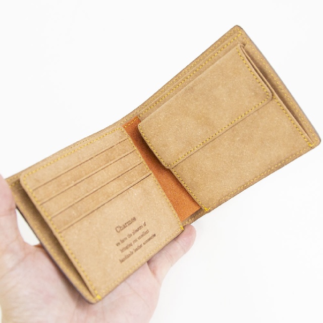 charmes　シャルムス　リサイクルレザー　折財布　CH-182-5