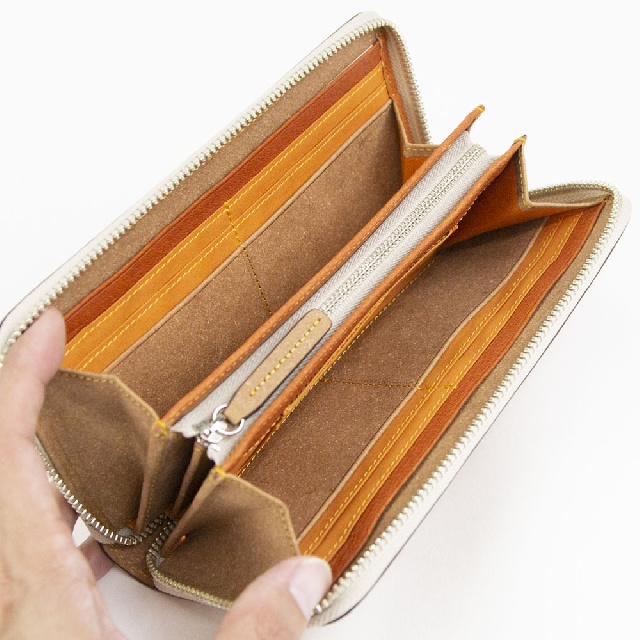 charmes　シャルムス　リサイクルレザー　ラウンドジップ　長財布　CH-188-9