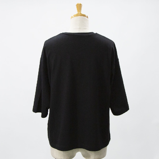 Y's for living　ワイズフォーリビング　ソフト天竺ワイルドフラワープリント　半袖シャツ　L35-T18-95-4