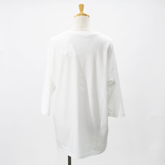 Y's for living　ワイズフォーリビング　ソフト天竺ワイルドフラワープリント　七分袖シャツ　L35-T19-11-3