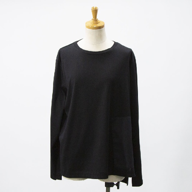 Y's for living　ワイズフォーリビング　シルケット天竺　プルオーバー　（M）　L28-L33-19-1