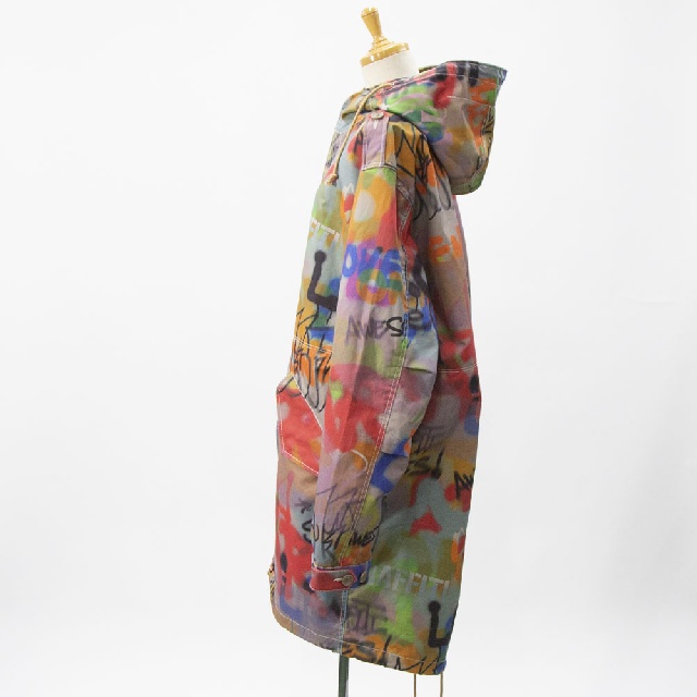 ONEMADE　ワンメイド　FULL PRINT MODS COAT　フルプリント　モッズコート　ONE-1461-3