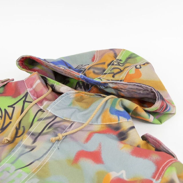ONEMADE　ワンメイド　FULL PRINT MODS COAT　フルプリント　モッズコート　ONE-1461-10