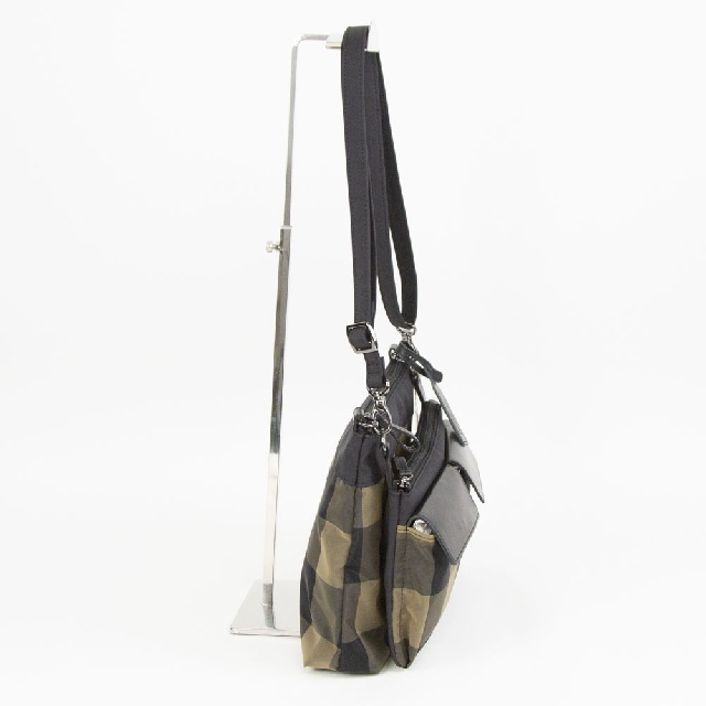 BEAU DESSIN　ボーデッサン　チュールチェック柄　2ポケット　ショルダーバッグ　CK-2009-3