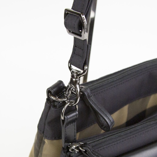 BEAU DESSIN　ボーデッサン　チュールチェック柄　2ポケット　ショルダーバッグ　CK-2009-6