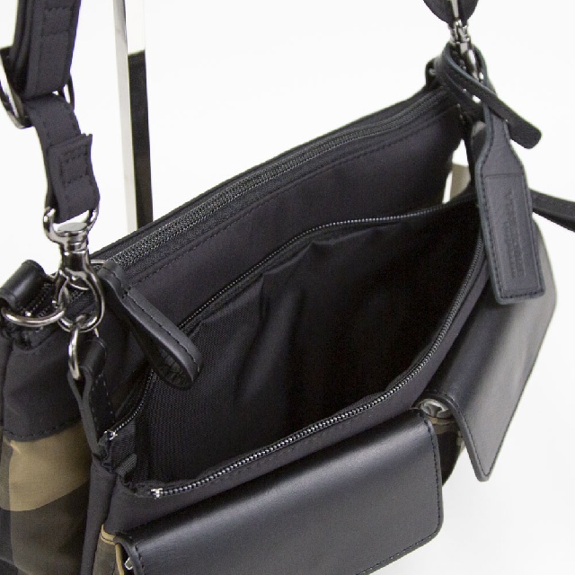 BEAU DESSIN　ボーデッサン　チュールチェック柄　2ポケット　ショルダーバッグ　CK-2009-8