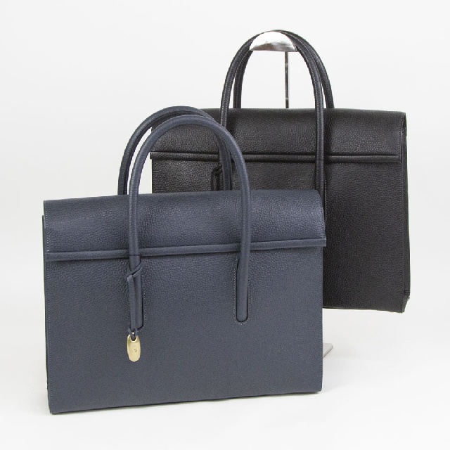 TOFF & LOADSTONE　トフアンドロードストーン　DEBONEIR LEATHER 　FRAP BRIEF CASE　デボネアレザー　フラップブリーフケース　S47-11060-0