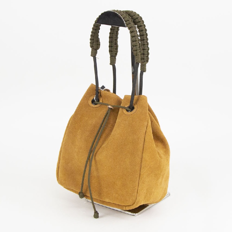 【25AW新作】HAIDA TANKER SUEDE (S) ハイダ　タンカー　スウェード S　ドローストリングバッグ　HAI11-TAN-S