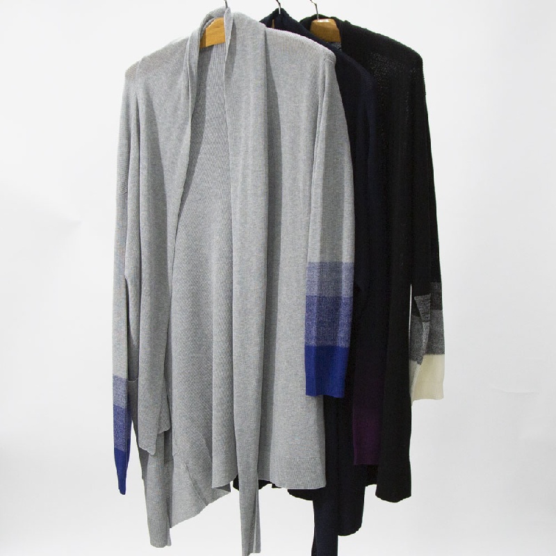 Y's for living　ワイズフォーリビング　CACニット　ロングカーディガン　L34-K01-42