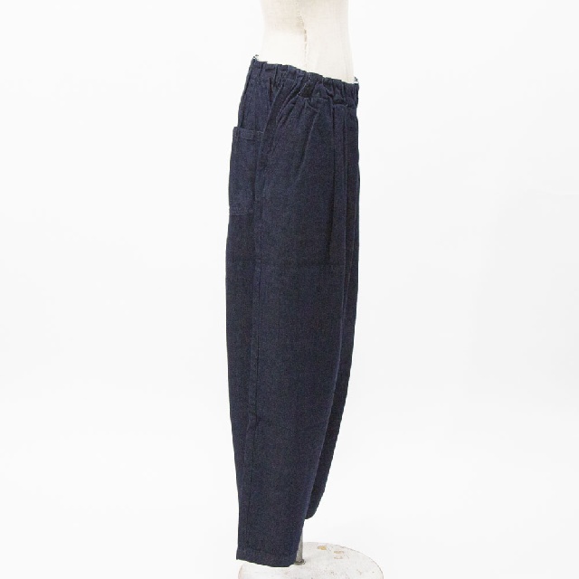 mizuiro ind　ミズイロインド　デニムタックワイドパンツ　3-260068-5