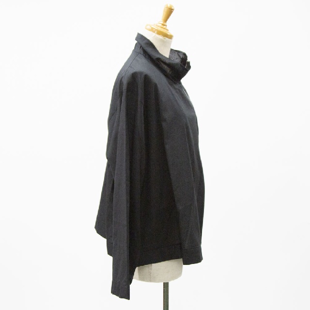 mizuiro ind　ミズイロインド　ジップハイネックカラープルオーバー　3-230105-5