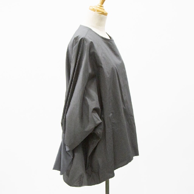 mizuiro ind　ミズイロインド　クルーネックコクーンプルオーバー　3-230082-5