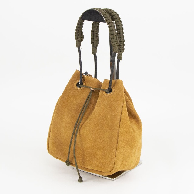 【25AW新作】HAIDA TANKER SUEDE (S) ハイダ　タンカー　スウェード S　ドローストリングバッグ　HAI11-TAN-S-0