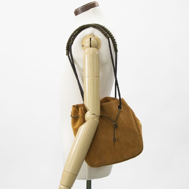 【25AW新作】HAIDA TANKER SUEDE (S) ハイダ　タンカー　スウェード S　ドローストリングバッグ　HAI11-TAN-S-8